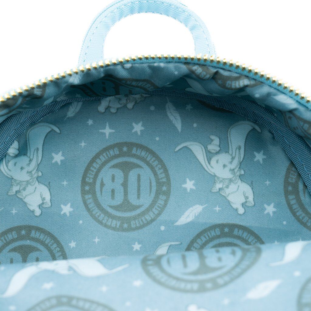 LOUNGEFLY DISNEY 80TH ANNIVERSARY DUMBO COSPLAY MINI BACKPACK