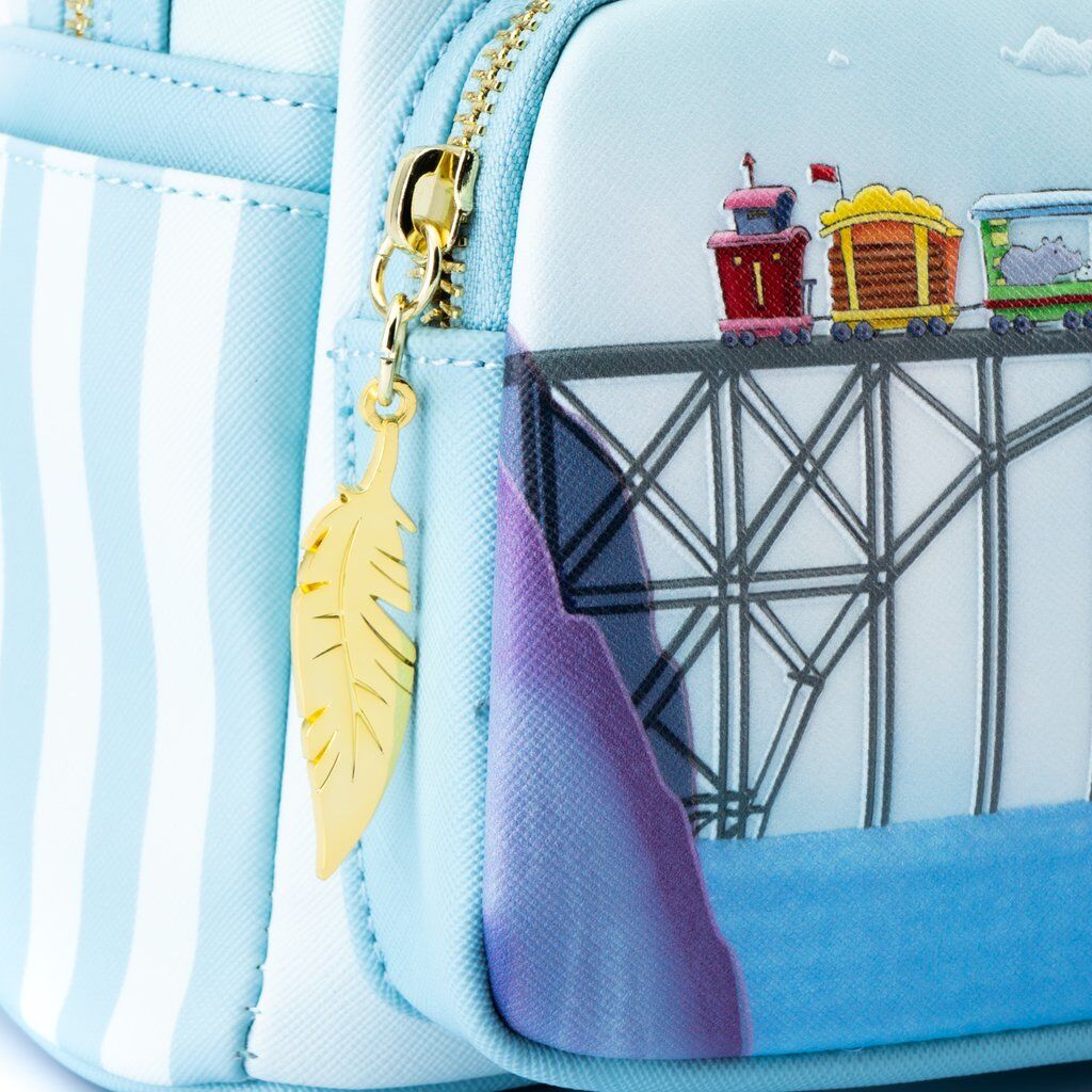 LOUNGEFLY DISNEY 80TH ANNIVERSARY DUMBO COSPLAY MINI BACKPACK
