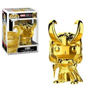 Funko Pop! Marvel: First 10 Years - Loki (Gold Chrome)
