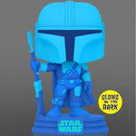 Funko Pop! Star Wars The Mandalorian Hologram Glow in the dark *Entertainment Earth Exclusive* #345
