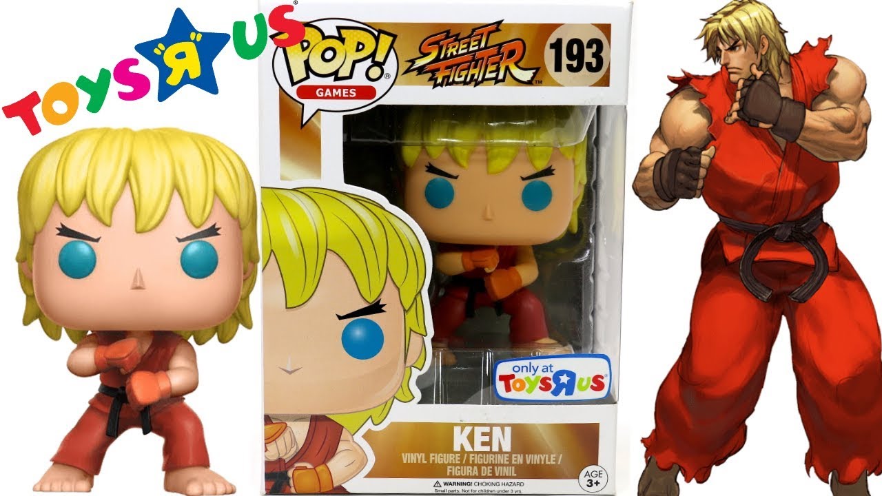 Funko Pop! Street Fighter Ken Toys R Us Exclusive #193 – MyPops.ca