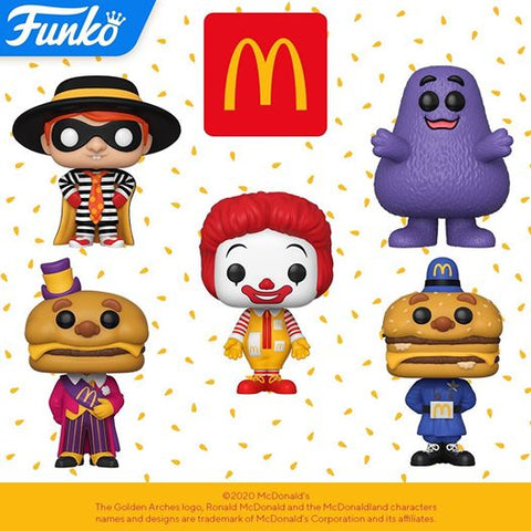 FUNKO POP! AD ICONS: MCDONALD'S - SET OF 5 MCDONALD'S POPS