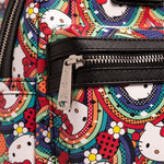 LOUNGEFLY SANRIO HELLO KITTY RAINBOW ABSTRACT MINI BACKPACK [ EXCLUSIVE ]