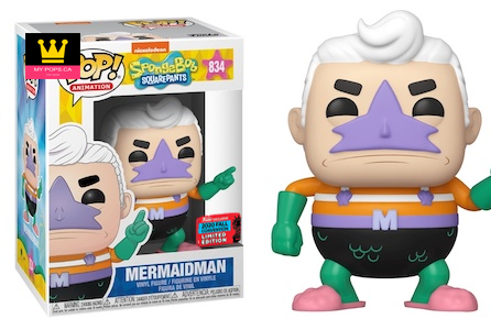 SpongeBob SquarePants #834 Mermaidman NYCC Shared