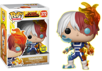 FUNKO POP! ANIMATION: MY HERO ACADEMIA [MHA] - TODOROKI [GITD] **PAX SOUTH CONVENTION EXCLUSIVE** #372