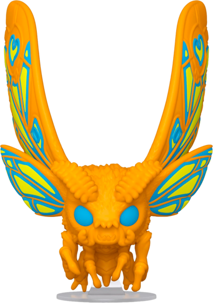 FUNKO POP! GODZILLA VS KONG BLACK LIGHT GODZILLA & MOTHRA #1347 [EXCLUSIVE]