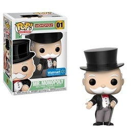 Funko Pop! Board Games: Monopoly - Mr. Monopoly **WALMART EXCLUSIVE** #01