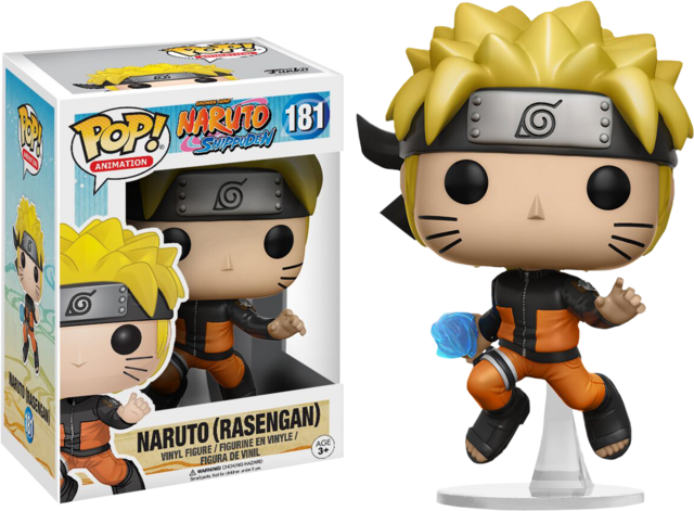 FUNKO POP! ANIMATION: NARUTO - NARUTO UZUMAKI [W/ RASENGAN] #181