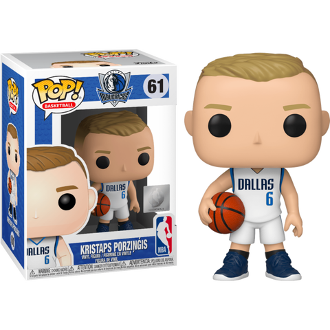 Funko Pop! NBA: Dallas Mavericks - Kristaps Porzingis