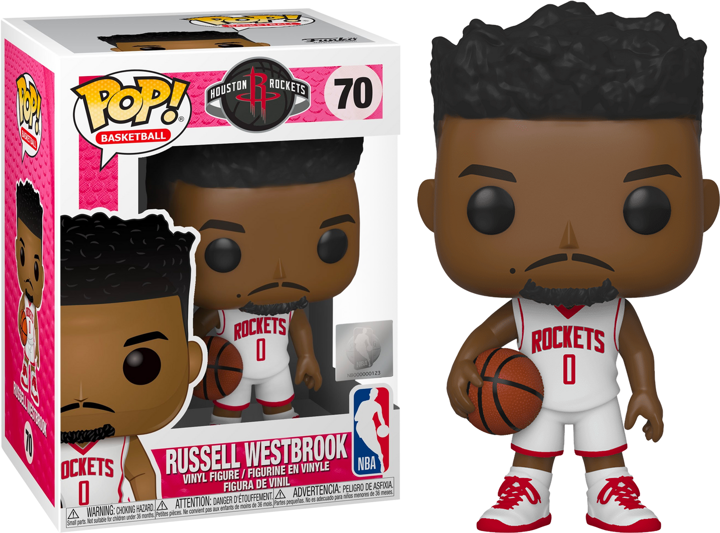 Funko Pop! Basketball: Houston Rockets - Russell Westbrook
