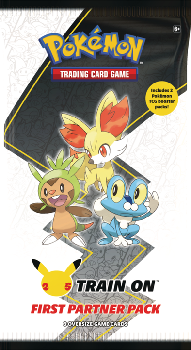Pokemon TCG: 25th Anniversary - First Partner Pack (Kalos)