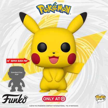 Funko Pop! Games: Pokemon - Jumbo 10" Pikachu #353 [Exclusive]