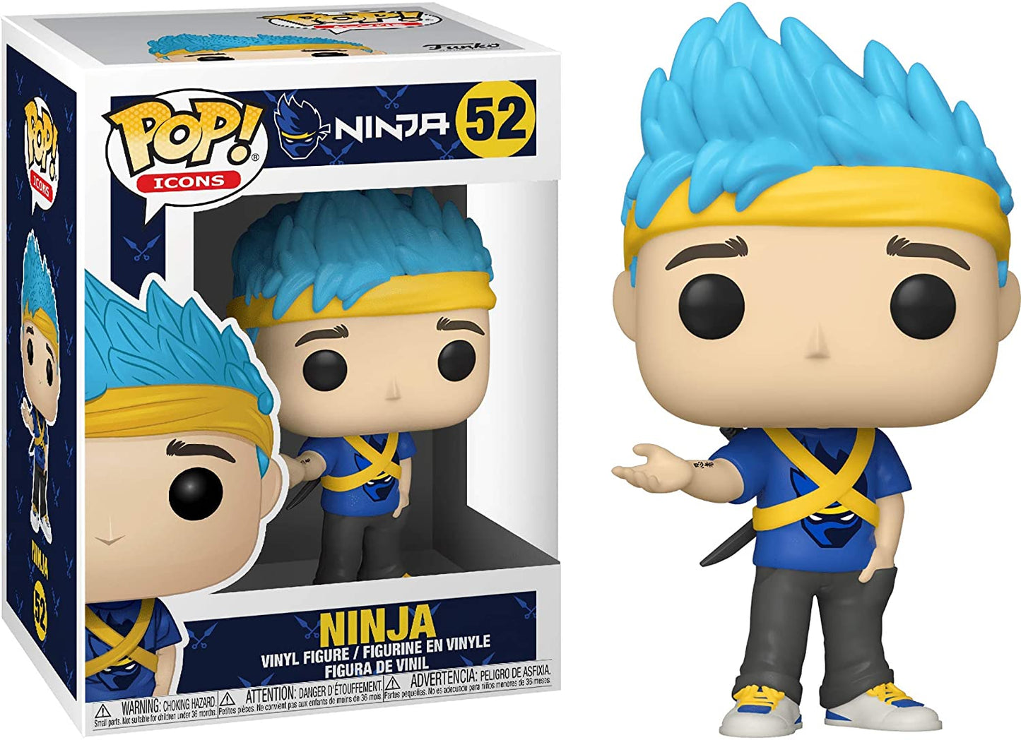 Pop! Icons Ninja Vinyl Figure Ninja #52