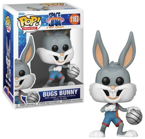 Funko Pop! MOVIE SPACE JAM 2 NEW LEGACY BUGS BUNNY DRIBBLING #1183