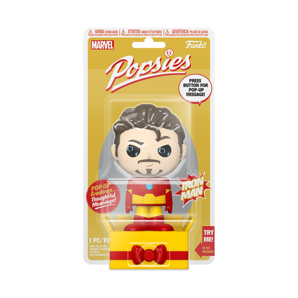 FUNKO POPSIES MARVEL - IRON MAN - YOU'RE THE REAL SUPER HERO!