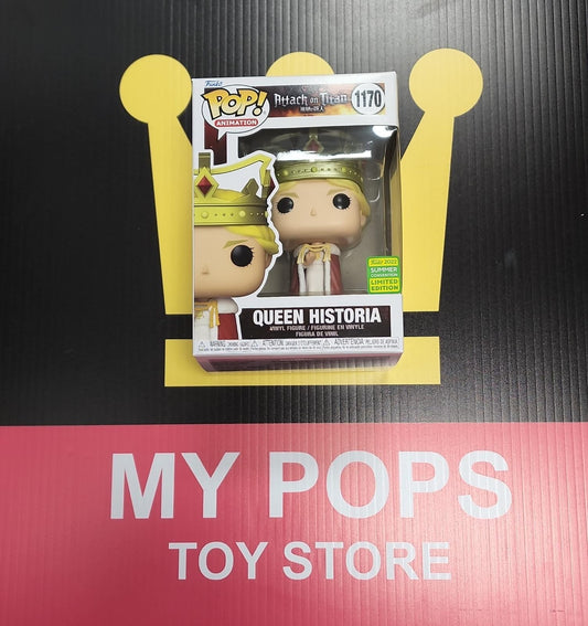 FUNKO POP! ANIMATION: ATTACK ON TITAN [A.O.T.] - QUEEN HISTORIA **2022 SDCC EXCLUSIVE** #1170