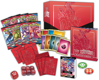 POKEMON TCG: SWORD & SHIELD 5 —BATTLE STYLES ELITE TRAINER BOX ETB *PREORDER*