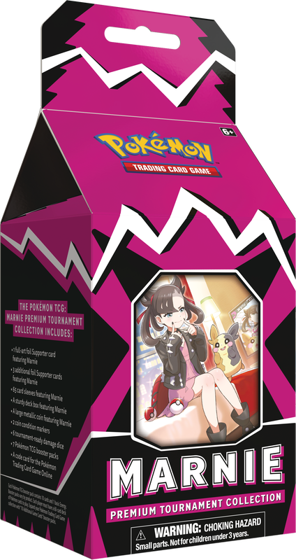 Pokemon TCG - Marnie Premium Tournament Collection Carton Box