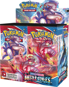 POKEMON TCG: SWORD & SHIELD 5 —BATTLE STYLES BOOSTER BOX *IN STOCK*