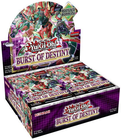 YUGIOH BURST OF DESTINY BOOSTER BOX *PREORDER OCT 2021*