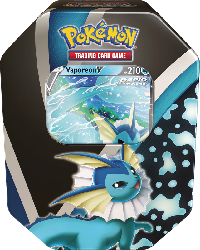 Pokemon TCG - Eeveelutions V Vaporeon V Tin