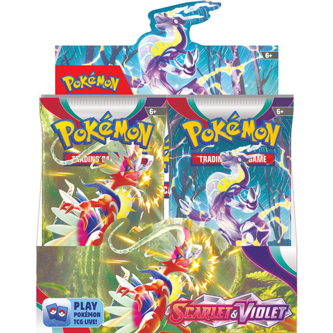 POKEMON TCG: - SCARLET AND VIOLET BOOSTER BOX