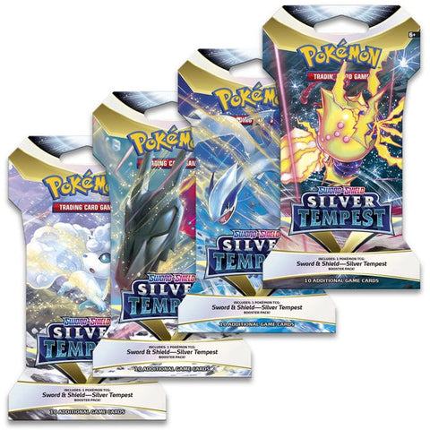 Pokemon TCG: Sword & Shield - Silver Tempest Single Sleeved Blister Pack