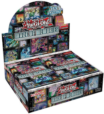 YUGIOH TCG - MAZE OF MEMORIES BOOSTER BOX 1ST EDITION