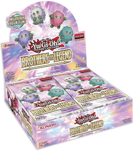YUGIOH BROTHER'S OF LEGEND BOOSTER BOX IN STOCK
