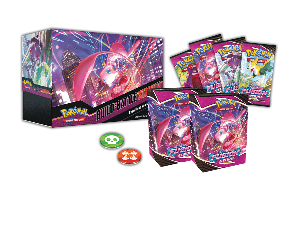 Pokemon TCG: Sword & Shield - Fusion Strike Build & Battle Stadium Box
