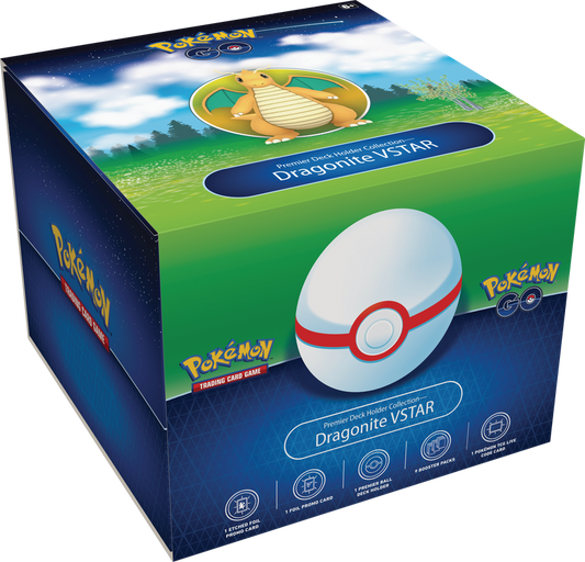 Pokemon TCG - Pokemon GO Dragonite VStar Premier Deck Holder