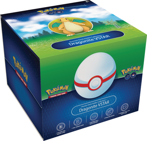 Pokemon TCG - Pokemon GO Dragonite VStar Premier Deck Holder
