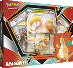 POKEMON TCG DRAGONITE V or HOOPA V BOX