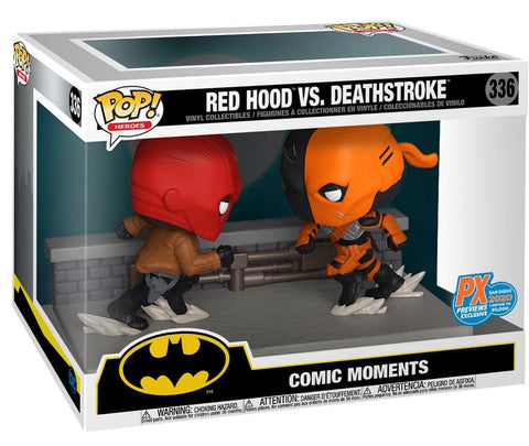 Funko Pop! Heroes: Red Hood Vs Deathstroke *PX Previews Exclusive*