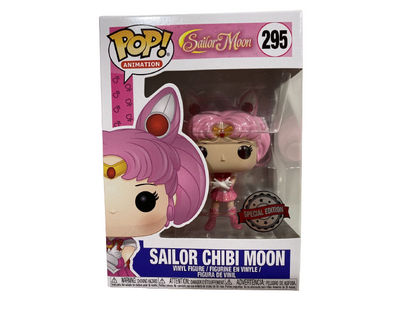 FUNKO POP! ANIMATION: SAILOR MOON - SAILOR CHIBI MOON [GLITTER] **BARNES & NOBLE EXCLUSIVE** #295