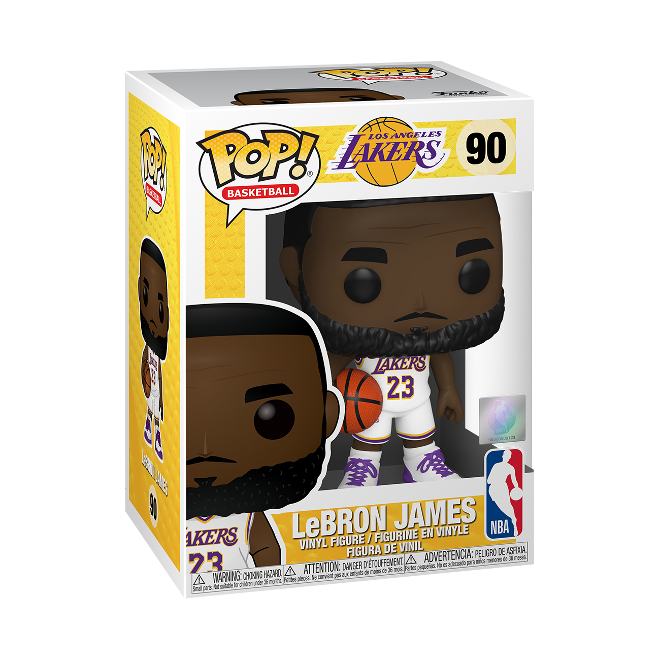 Funko Pop! Basketball: LA LAKERS Lebron James (Alternate) #90