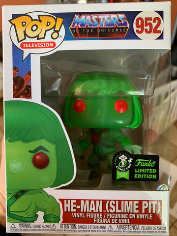 Funko Pop! Masters of the Universe HE-MAN SLIME PIT CONVENTION