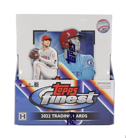 2022 MLB TOPPS FINEST BASEBALL HOBBY BOX Factory SEALED *FREE SHIPPING*