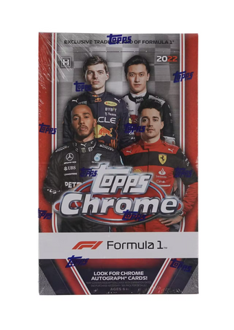 2022 TOPPS CHROME FORMULA 1 RACING HOBBY BOX