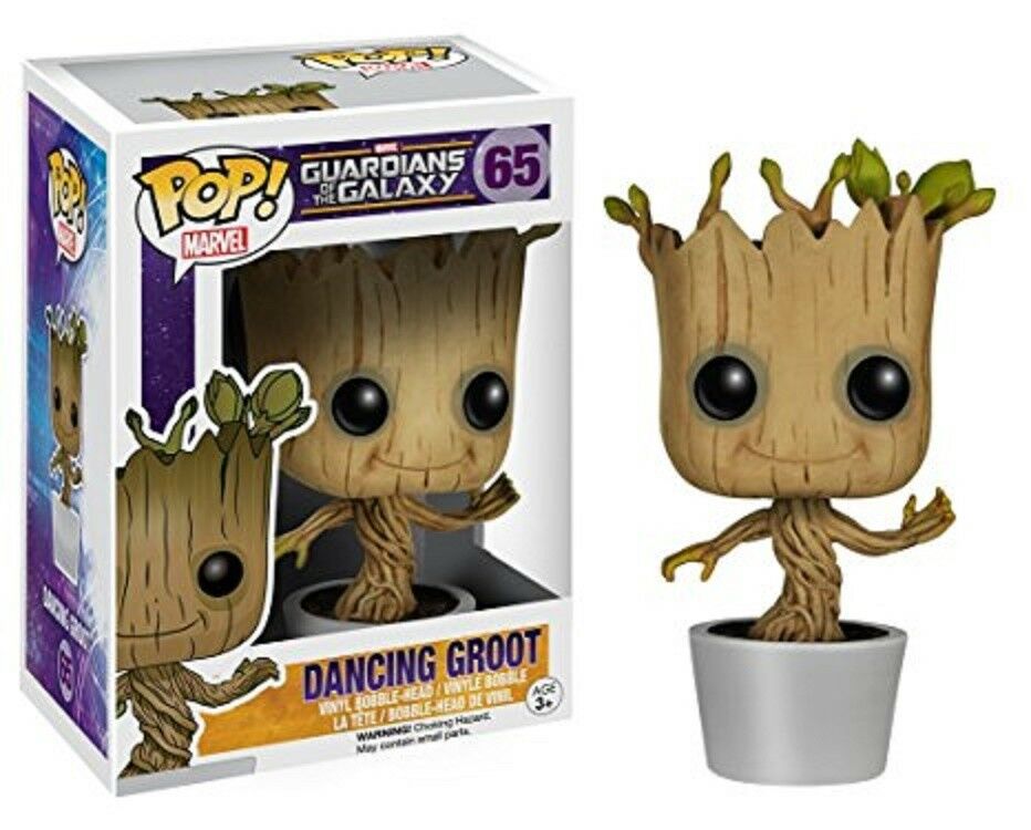 guardians of the galaxy marvel dancing groot figure
