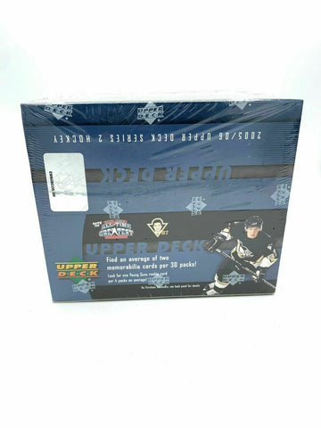 2005-2006 NHL UPPER DECK SERIES 2 HOCKEY RETAIL BOX FACTORY SEALED *FREE SHIPPING*