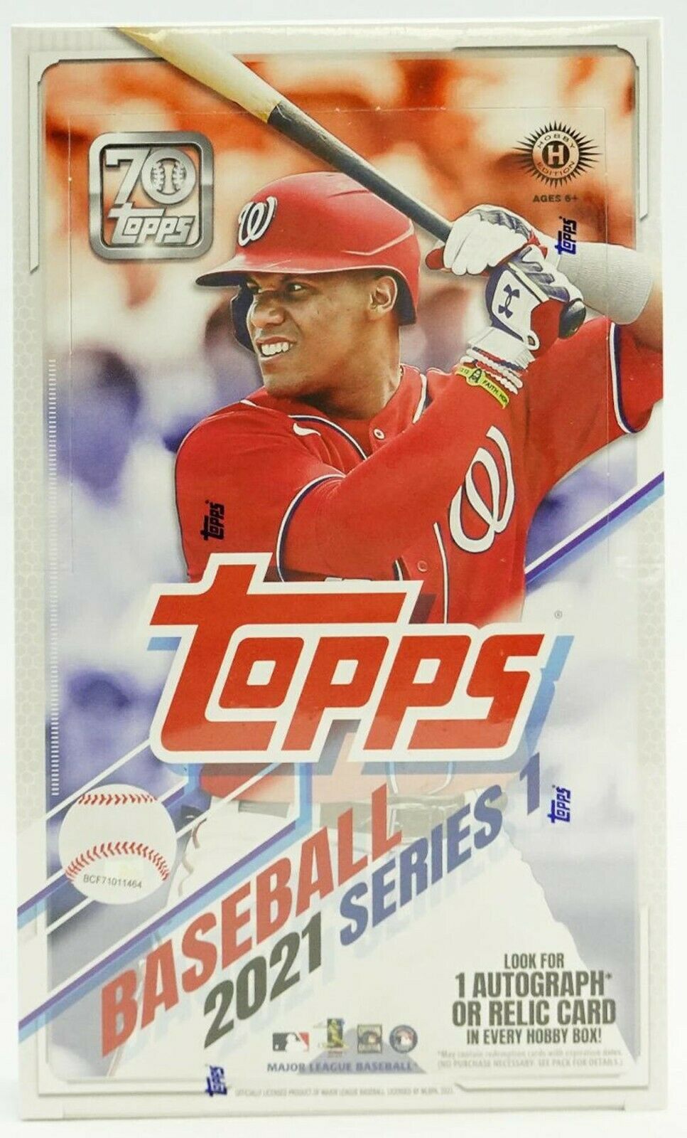 2021 Topps Series 1 Hobby Box Baseball Factory SEALED box