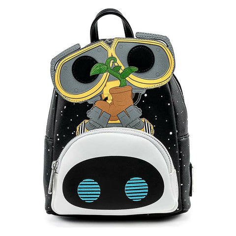 LOUNGEFLY EXCLUSIVE WALL-E & EVE BOOT EARTH DAY Mini Backpack