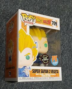 Funko Pop! Anime: Dragon Ball Z (DBZ) - Super Saiyan 2 (SSJ2) Vegeta #709 [PX Previews Exclusive]