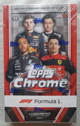 2022 TOPPS CHROME FORMULA 1 RACING LITE BOX