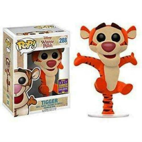 Funko Pop! Disney - Winnie the Pooh - Tigger **FLOCKED 2017 SUMMER CON EXCL.** #288