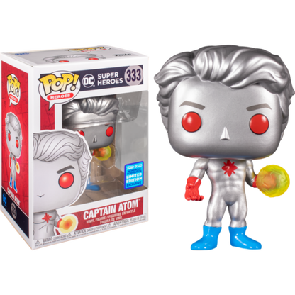 FUNKO POP! HEROES [DC] - CAPTAIN ATOM **2020 WONDERCON EXCLUSIVE** #333