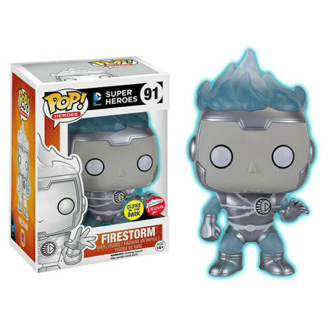 Funko Pop! Heroes: Firestorm Fugitive Toys Glow in the Dark #91