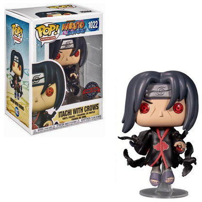 FUNKO POP! ANIMATION: NARUTO - ITACHI WITH CROWS **BOXLUNCH EXCLUSIVE** #1022