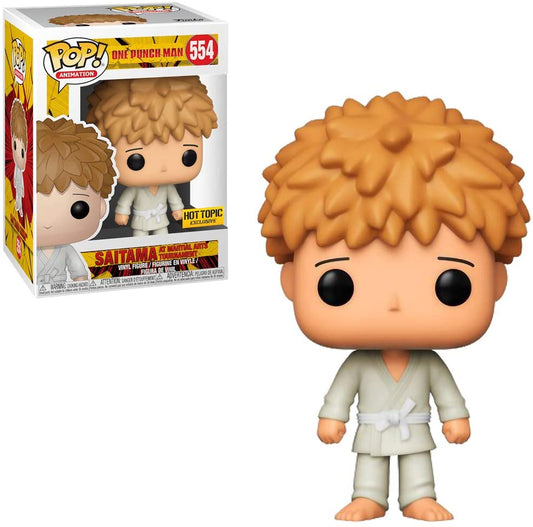 FUNKO POP! ANIMATION: ONE PUNCH MAN - SAITAMA [AT MARTIAL ARTS TOURNAMENT] **HOT TOPIC EXCLUSIVE** #554